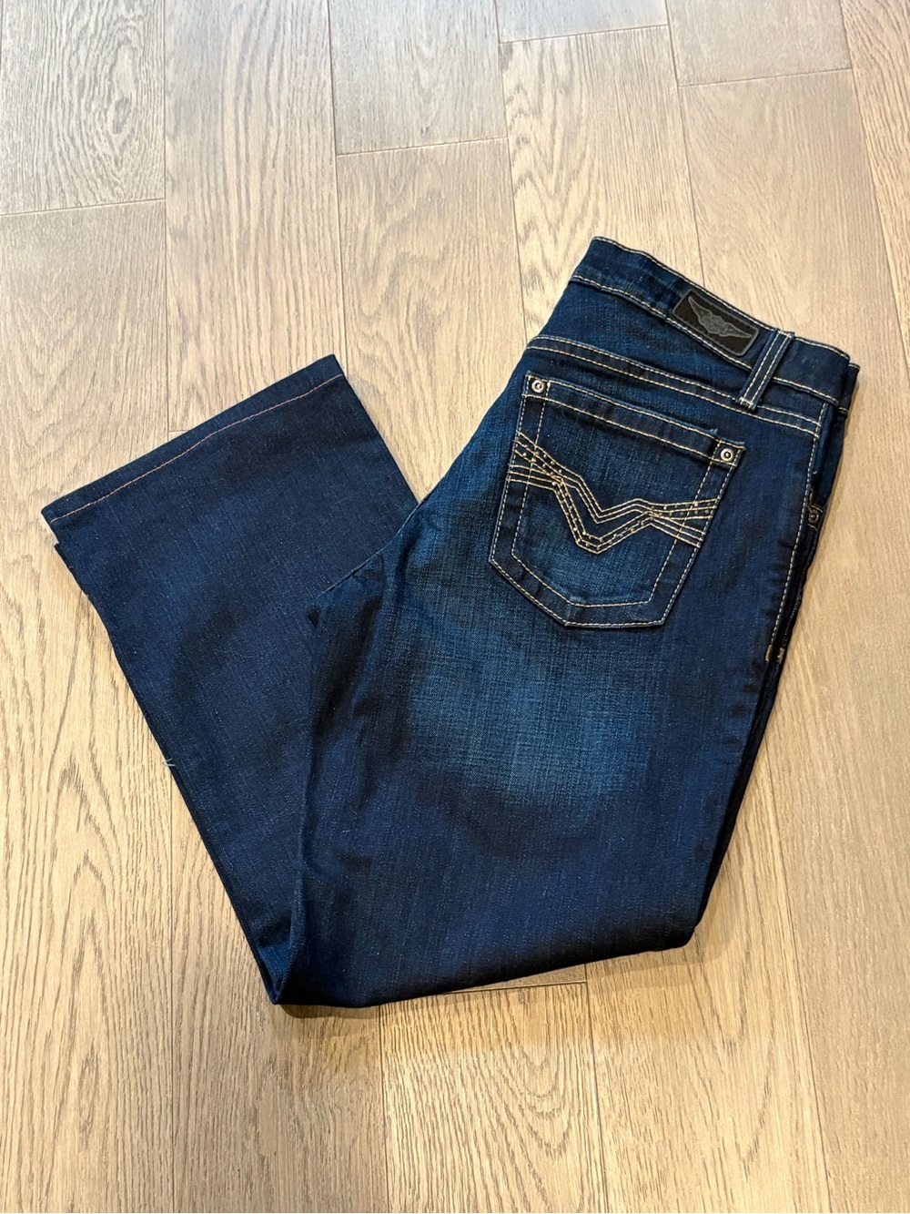 Harley-Davidson Women's Idigo Bootcut Jeans with Contrast Stitching